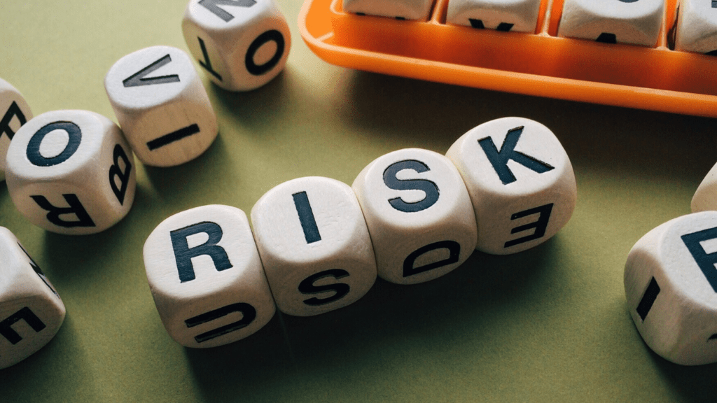 image of a word risk