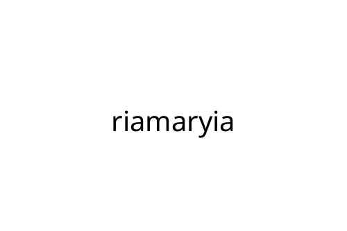 riamaryia