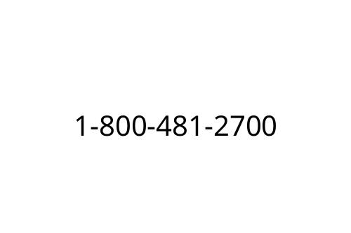 1-800-481-2700