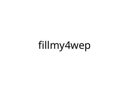 fillmy4wep