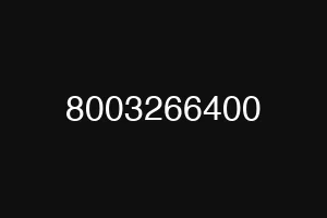 8003266400