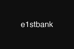 e1stbank