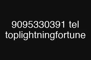 9095330391 tel toplightningfortune