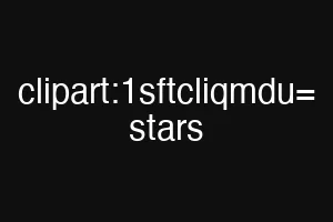 clipart:1sftcliqmdu= stars