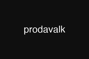 prodavalk